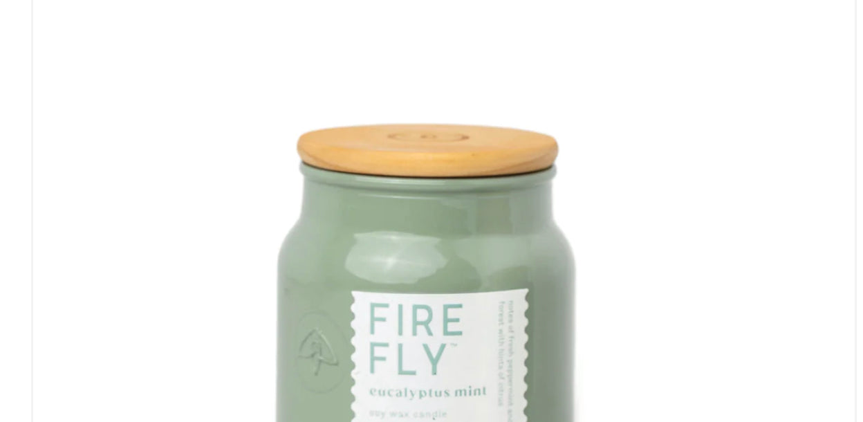 FireFly Sol 2.5 oz. Candle - Eucalyptus Mint