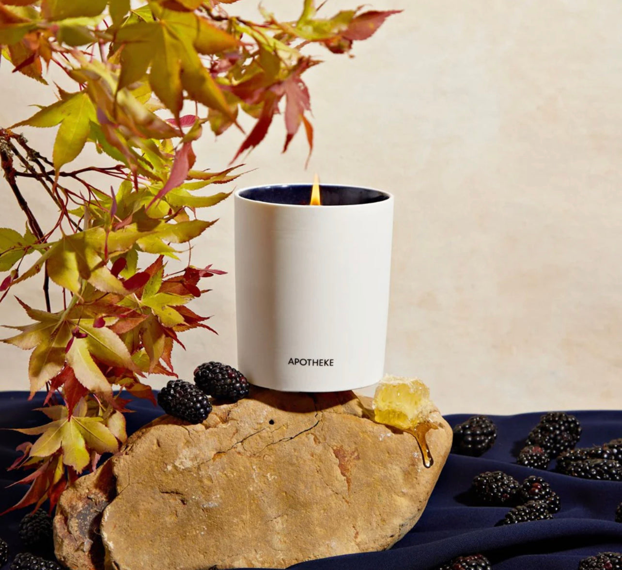 Apotheke - Blackberry Honey Ceramic Scented Candle