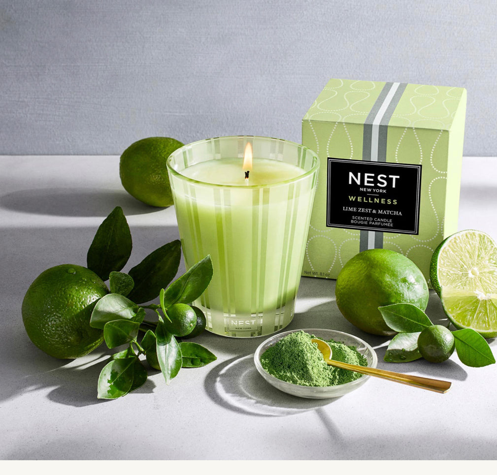 Nest - Lime Zest & Matcha Classic Candle no