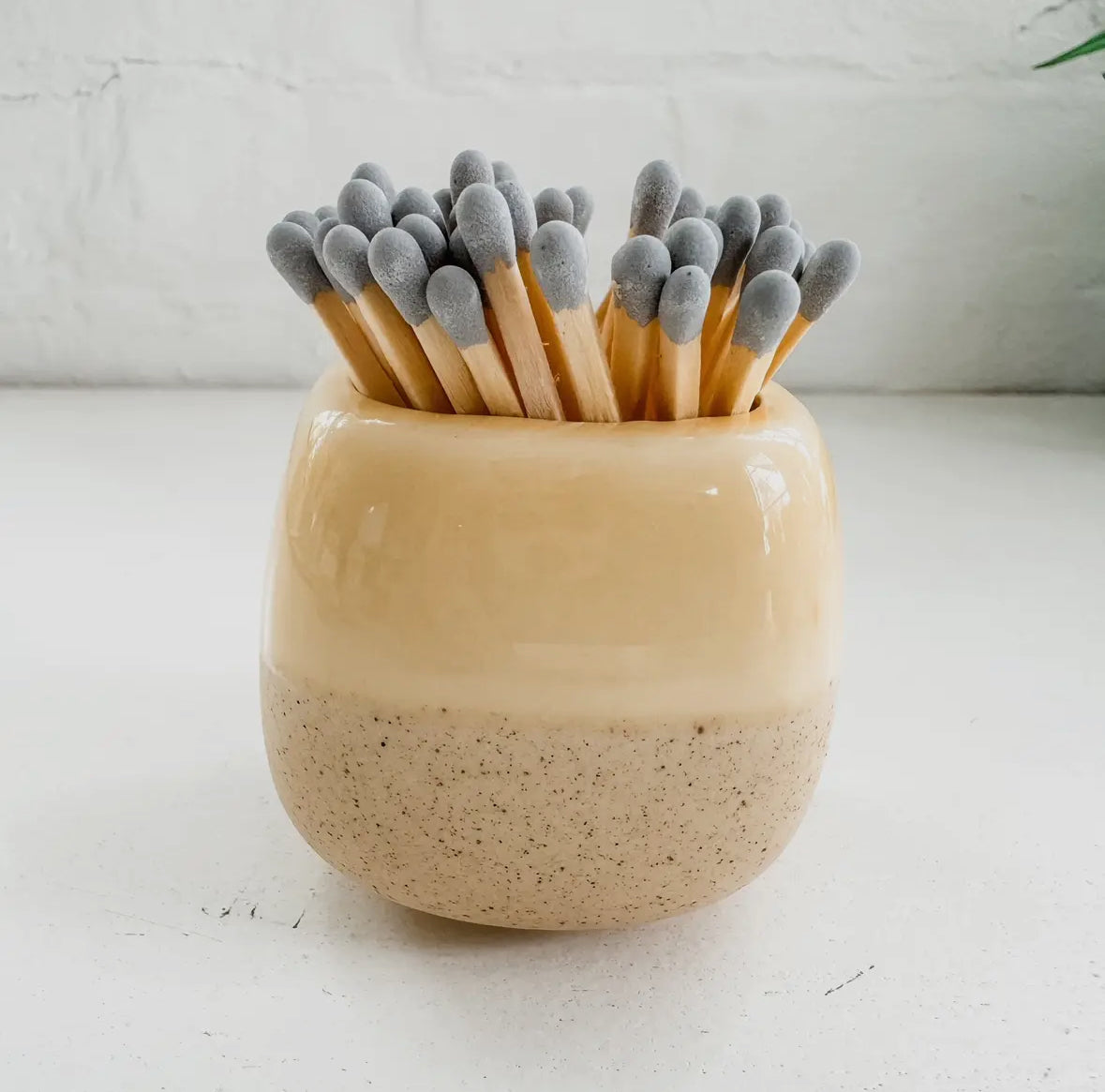 Ceramic Match Holders with Matches