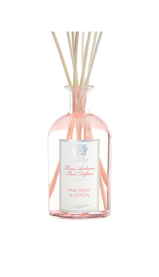 Antica - 250ml Pink Peony & Citron Reed Diffuser