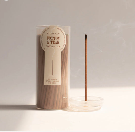 Incense - Cotton + Teak