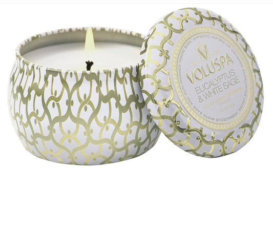 Voluspa - EUCALYPTUS & WHITE SAGE