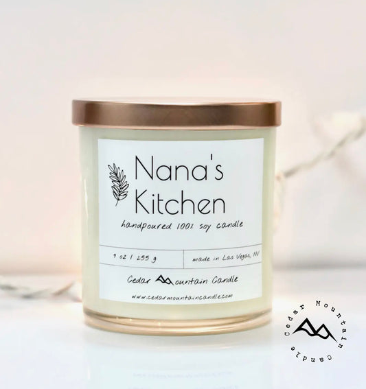 Cedar Mountain Candle - Nana's Kitchen Soy Candle