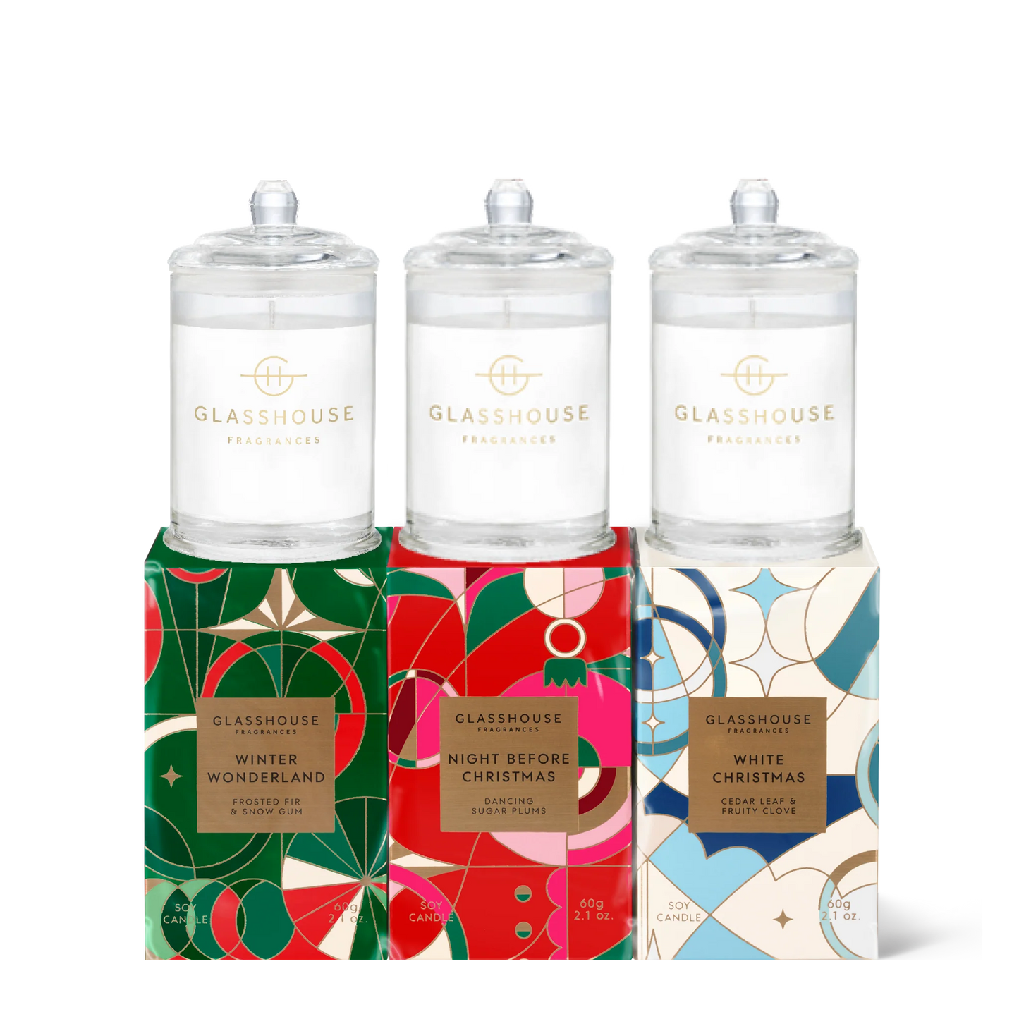 Glasshouse Fragrances - Christmas Trio (Limited Edition)