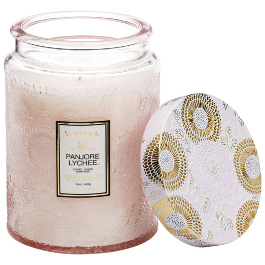 Voluspa - Panjore Lychee Large Jar 18oz Candle