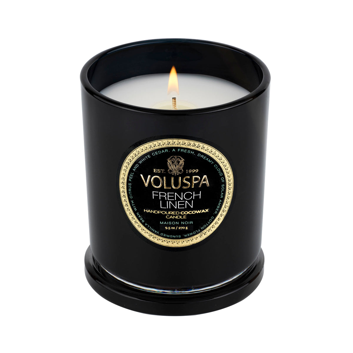 Voluspa - French Linen Classic 9.5oz Candle