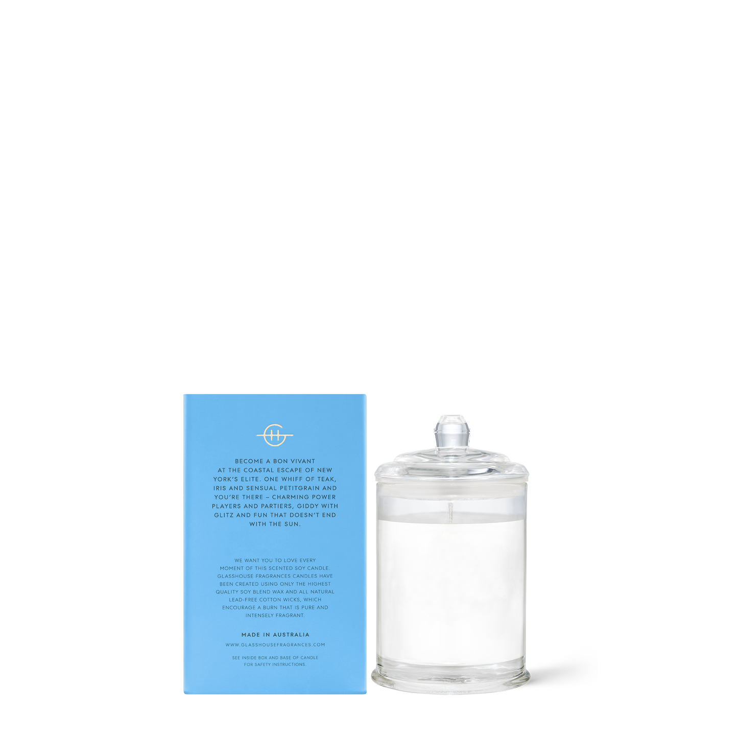 Glasshouse Fragrances - The Hamptons Mini Candle