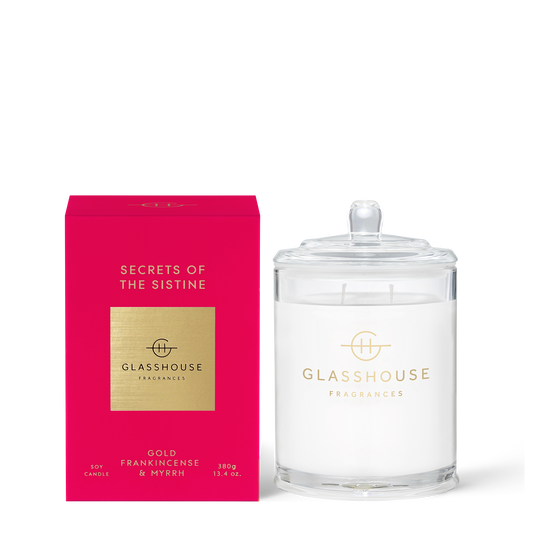 Glasshouse Fragrances - Secrets of the Sistine Candle