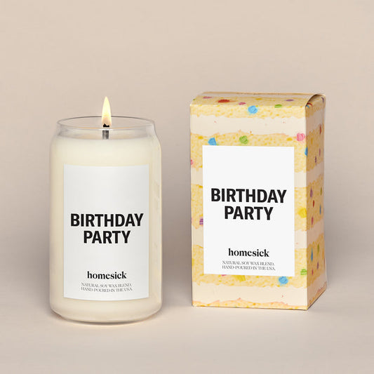 Homesick - Birthday Party Candle