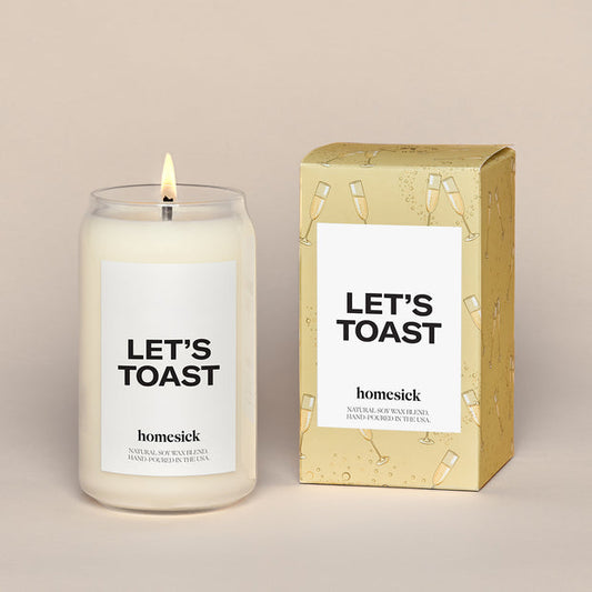 Homesick - Let's Toast Candle