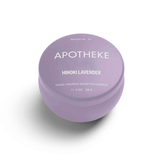 Apotheke - Hinoki Lavender Mini Tin 2oz Candle