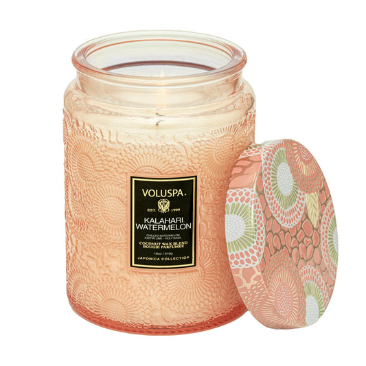 Voluspa - Kalahari Watermelon Large Jar 18oz Candle