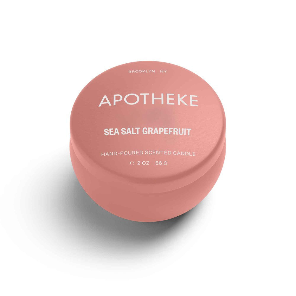 Apotheke - Sea Salt Grapefruit Mini Tin 2oz Candle
