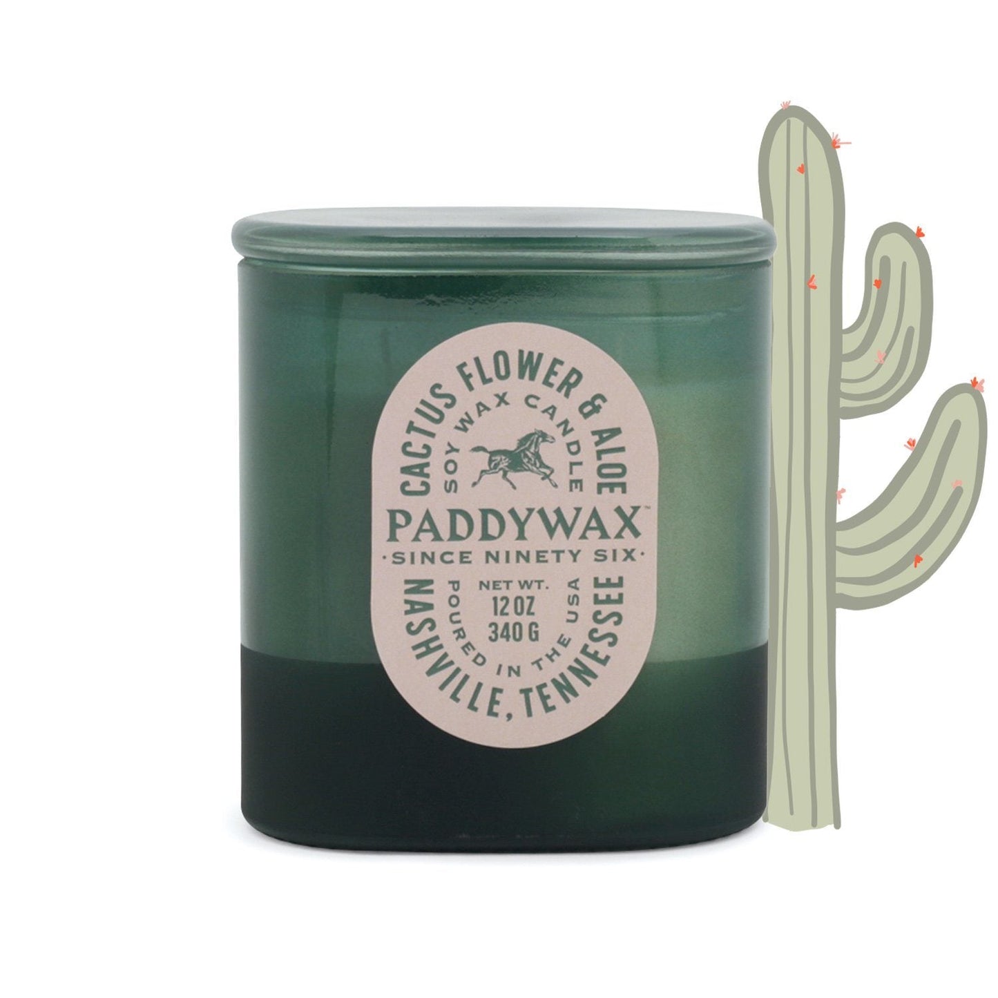 Paddywax - Vista - Cactus Flower + Aloe 12oz Candle