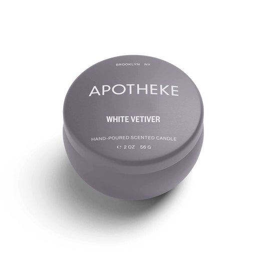 Apotheke - White Vetiver Mini Tin 2oz Candle