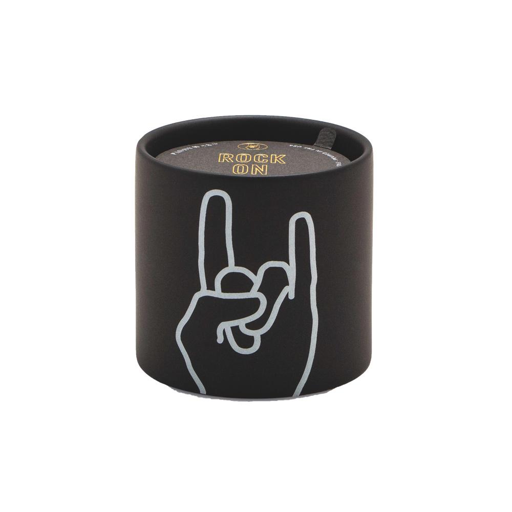 Paddywax - Impressions - Leather + Oakmoss "Rock On" 5.75oz Candle